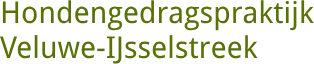Hondengedragspraktijk Veluwe-Ijsselstreek Logo